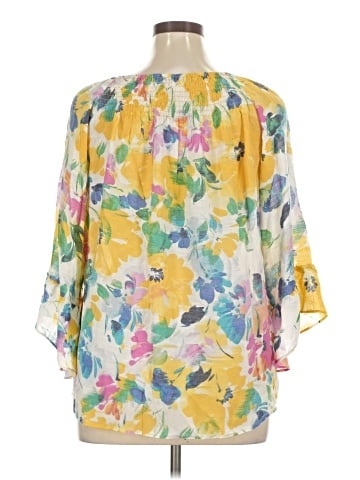 Zac & Rachel 3/4 Sleeve Blouse (view 2)
