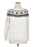 Cj Banks Stars White Pullover Sweater Size 1X - photo 1