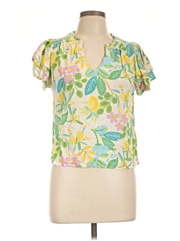 RACHEL Rachel Roy Short Sleeve Blouse (view 1)