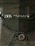 Zara Black Long Sleeve Button-Down Shirt Size XS - photo 7
