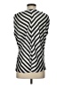 Violet & Claire 100% Polyester Stripes Silver Sleeveless Blouse Size S - photo 2