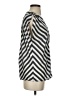 Violet & Claire 100% Polyester Stripes Silver Sleeveless Blouse Size S - photo 4