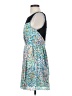 BCBGeneration 100% Polyester Print Teal Cocktail Dress Size 2 - photo 5