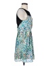 BCBGeneration 100% Polyester Print Teal Cocktail Dress Size 2 - photo 4