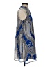 Everly 100% Polyester Paisley Blue Cocktail Dress Size S - photo 4
