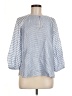 Massimo Dutti Blue 3/4 Sleeve T-Shirt Size 6 - photo 1