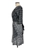 PrAna Print Gray Cocktail Dress Size M - photo 5