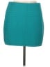 BCBGeneration Solid Teal Casual Skirt Size L - photo 1