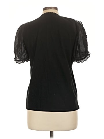 Sandro Short Sleeve Blouse (view 2)