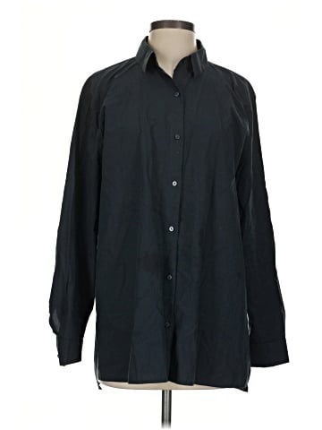 Eileen Fisher Long Sleeve Button-Down Shirt (view 1)