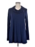 Cupio Blue Long Sleeve Turtleneck Size M - photo 1
