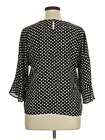 Collective Concepts 3/4 Sleeve Blouse (view 2)