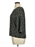 Collective Concepts 100% Polyester Black 3/4 Sleeve Blouse Size XL - photo 5