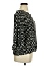 Collective Concepts 100% Polyester Black 3/4 Sleeve Blouse Size XL - photo 4