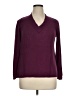 Coldwater Creek 100% Rayon Burgundy Pullover Sweater Size 1X - photo 1