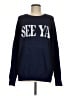 Pink Rose Blue Sweatshirt Size M - photo 1