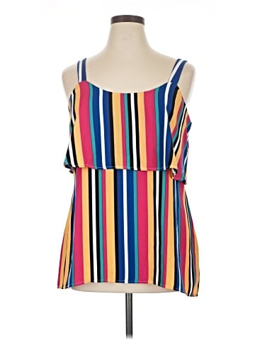 August Silk Sleeveless Top (view 1)