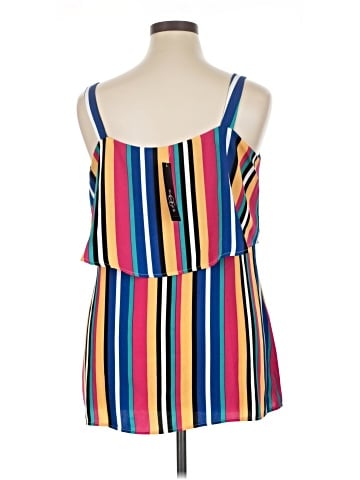 August Silk Sleeveless Top (view 2)