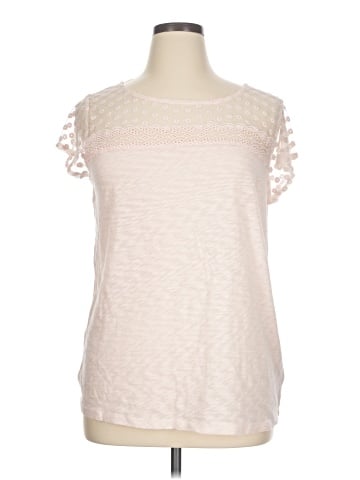 LC Lauren Conrad Short Sleeve Top (view 1)