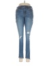 a.n.a. A New Approach Hearts Blue Jeans Size 8 - photo 1