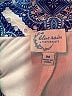 Blue Rain 100% Polyester Paisley Blue Shorts Size M - photo 3