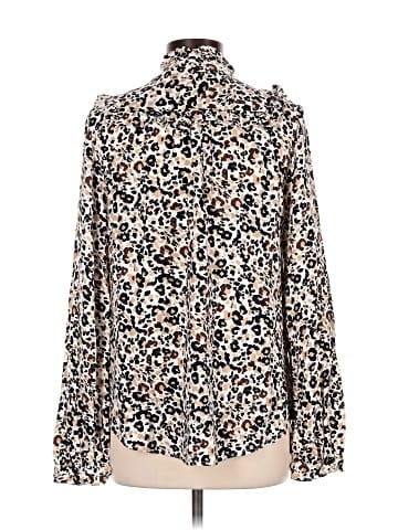 Maeve by Anthropologie Long Sleeve Blouse (view 2)