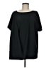 Soft Surroundings Black Short Sleeve Blouse Size M - photo 1
