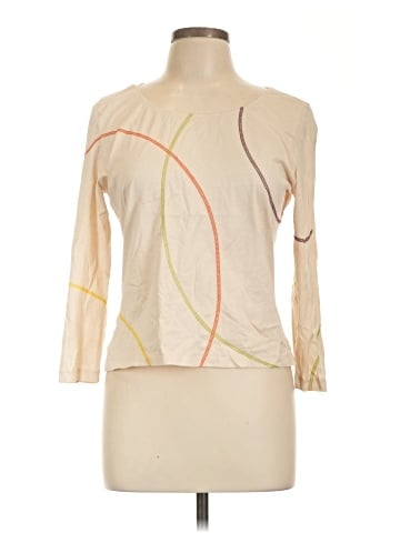 Akris Punto for Bergdorf Goodman 3/4 Sleeve T-Shirt (view 1)