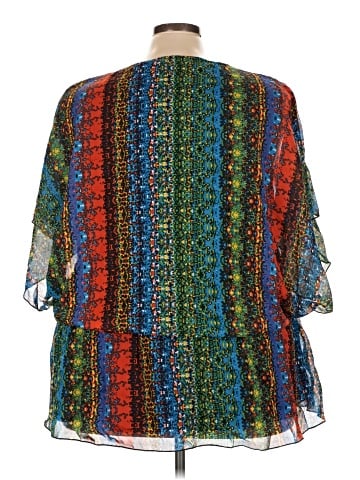 Serengeti 3/4 Sleeve Blouse (view 2)