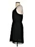 Naked Zebra 100% Polyester Solid Black Cocktail Dress Size S - photo 5