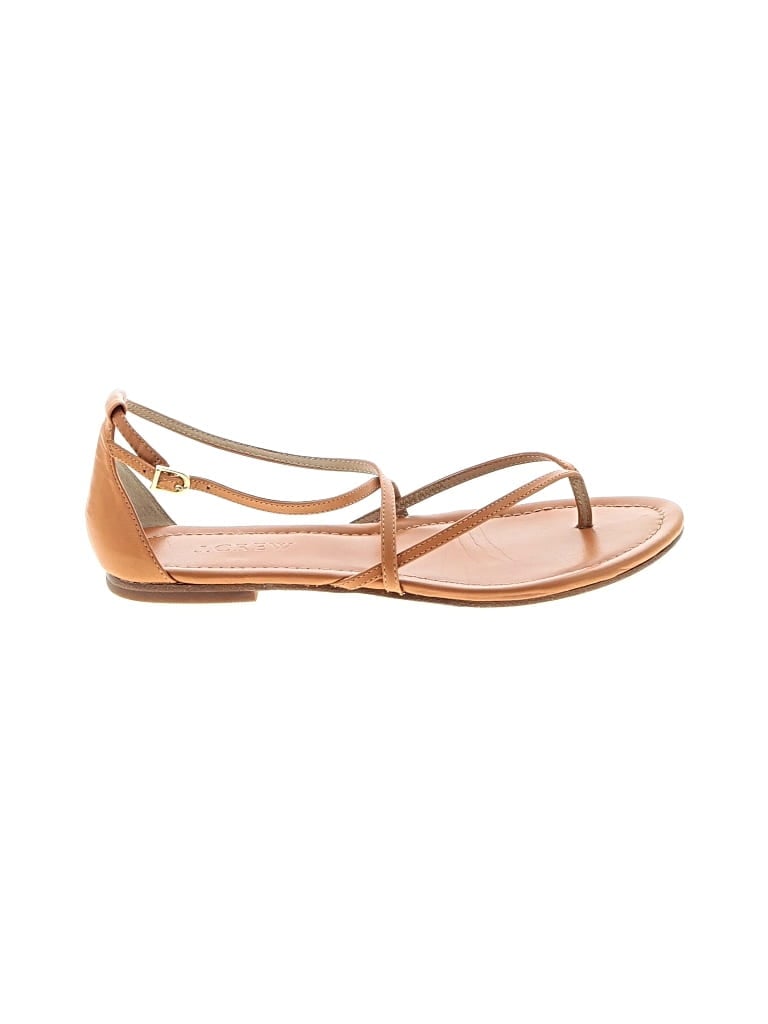 Pre-owned Jcrew Sandals In Tan