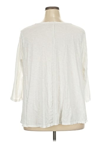Crown & Ivy 3/4 Sleeve T-Shirt (view 2)