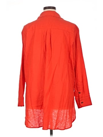 Universal Standard 3/4 Sleeve Button-Down Shirt (view 2)
