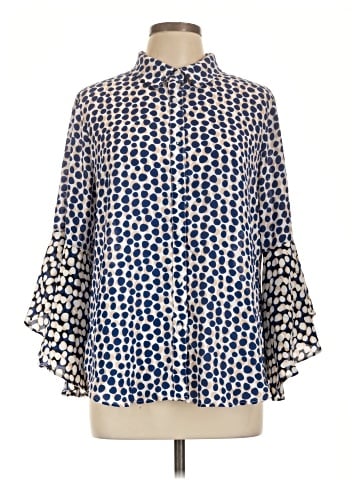 Cato 3/4 Sleeve Blouse (view 1)