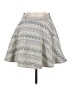 Line & Dot Chevron-herringbone Ivory Casual Skirt Size M - photo 1