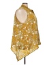 MICHAEL Michael Kors Paisley Yellow Sleeveless Button-Down Shirt Size 4X - photo 4