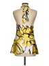 Iz Byer Yellow Sleeveless Blouse Size M - photo 2