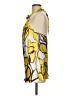 Iz Byer Yellow Sleeveless Blouse Size M - photo 5