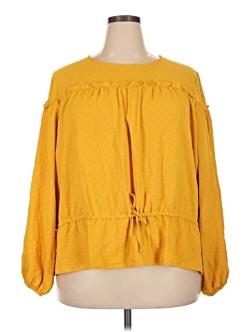 Cato 3/4 Sleeve Blouse (view 1)