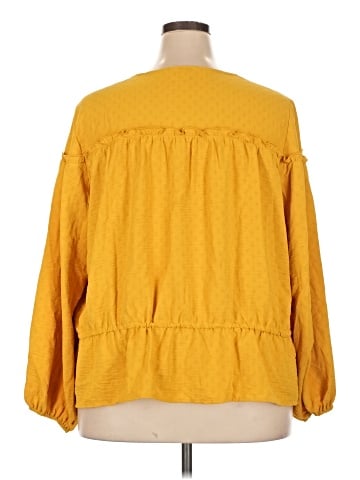 Cato 3/4 Sleeve Blouse (view 2)