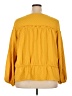 Cato 100% Polyester Yellow 3/4 Sleeve Blouse Size 18 - photo 2