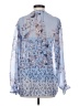 Lovestitch 100% Polyester Blue Long Sleeve Blouse Size S - photo 2