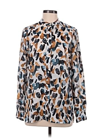 Reiss Long Sleeve Blouse (view 1)