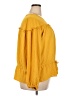 Cato 100% Polyester Yellow 3/4 Sleeve Blouse Size 18 - photo 4