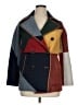 Tory Burch Color Block Gray Coat Size XL (estimated) - photo 1