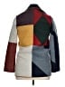 Tory Burch Color Block Gray Coat Size XL (estimated) - photo 2