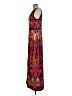 Chico's Print Burgundy Casual Dress Size M - photo 5