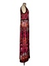 Chico's Print Burgundy Casual Dress Size M - photo 4