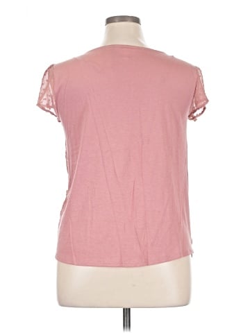 LC Lauren Conrad Short Sleeve Blouse (view 2)