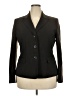 Le Suit 100% Polyester Brown Blazer Size 18 - photo 1